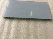 China Los paneles de aluminio del panal PVDF de la pintura roja de la perla con resistencia de alto impacto compañía