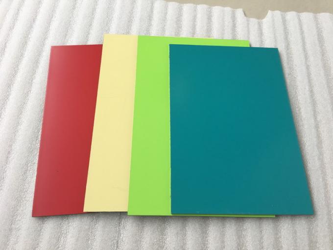 Prenda impermeable compuesta de aluminio de la placa de los diversos colores con la pintura nana de PVDF