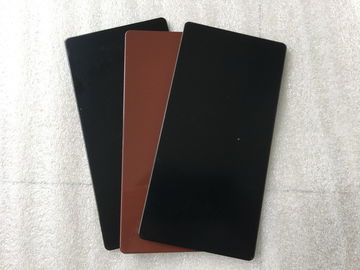 Material de aluminio del tablero de la muestra de la pintura del poliéster con el buen aislamiento de calor proveedor
