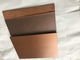 Anti - los paneles de pared de cobre del metal de la toxicidad para el revestimiento de la pared interior/exterior proveedor